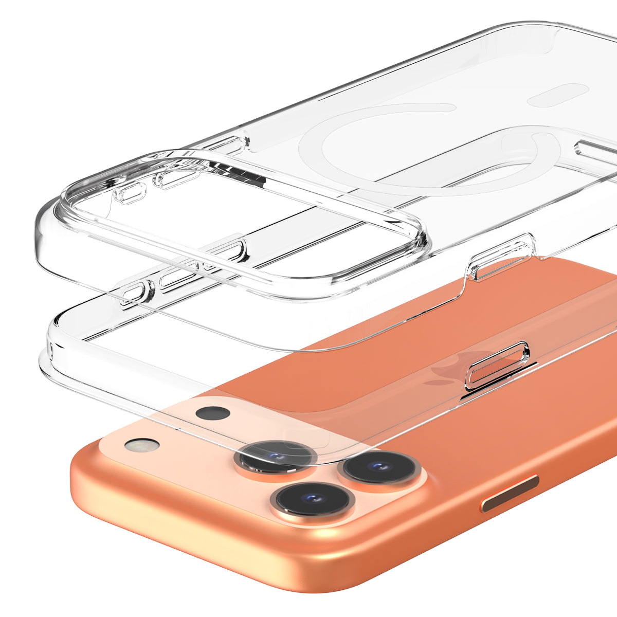 Araree iPhone 17 Pro Duple Magsafe Case - Clear Araree iPhone 17 Pro Duple Magsafe Case - Clear